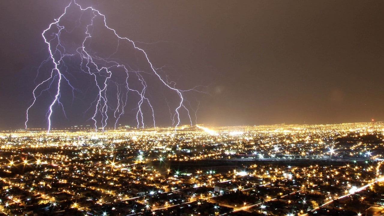 Recomendaciones en una tormenta eléctrica en tu ciudad